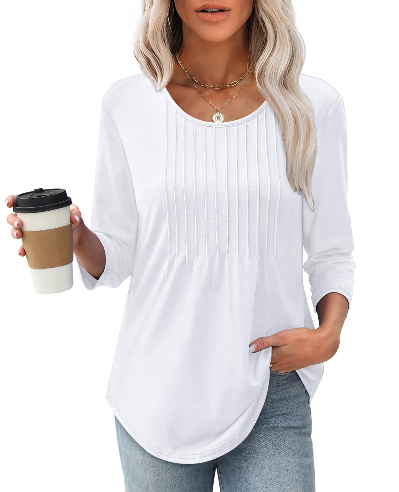Trixie | Chic Sleeve Tunic Top