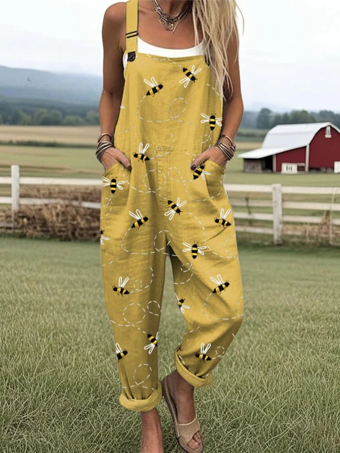 Zerva | Happy Bees Dungarees